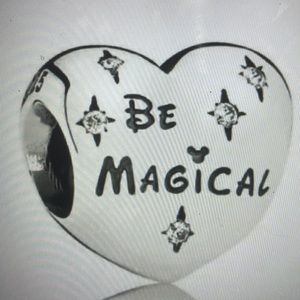 Pandora Disney Be Magical Heart Charm